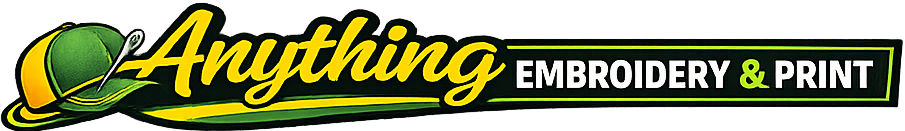 Anything Embroidery and Print logo