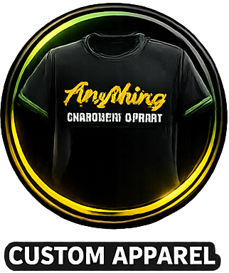 Custom apparel service icon