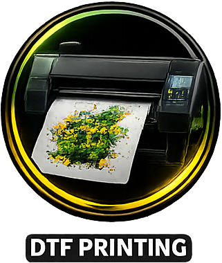 DTF printing service icon